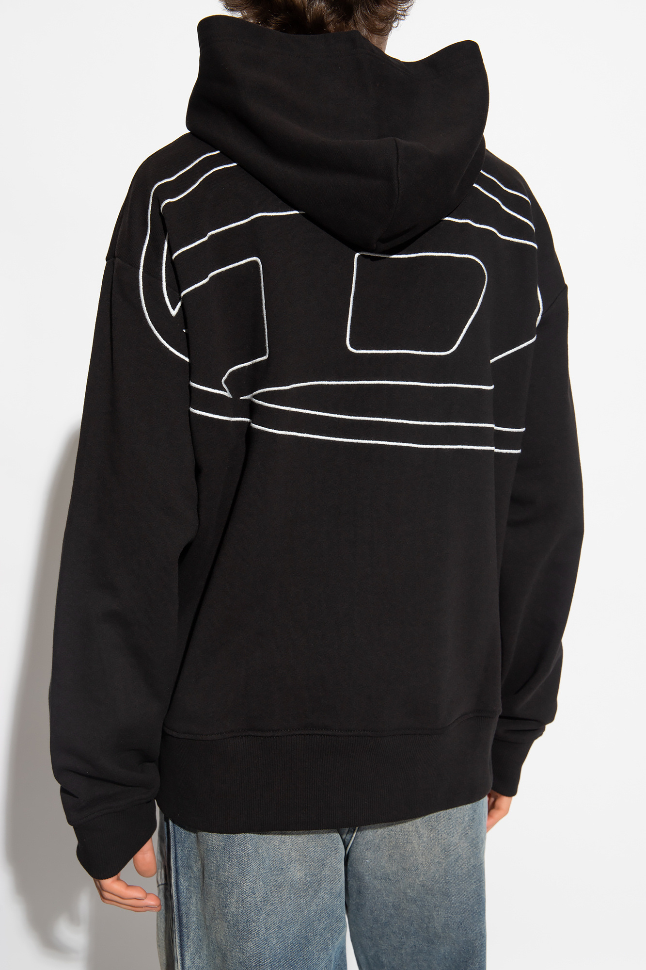 Adidas eqt outline hoodie on sale black